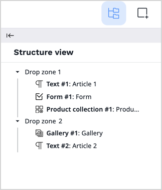 Structure view