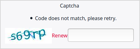 Custom captcha field