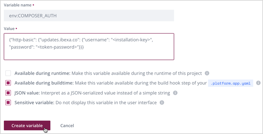 Setting token to be invisible during runtime