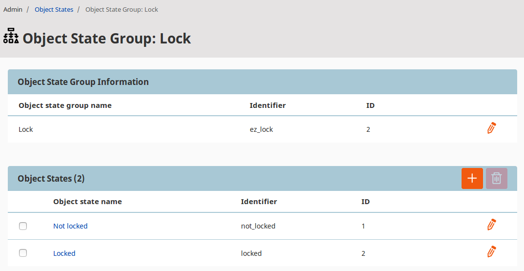 "Lock" Object state