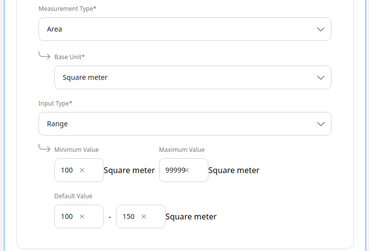 Adding a Measurement Field to content type definition