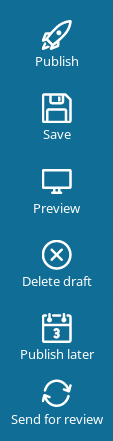 Publishing options