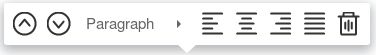 Online Editor menu