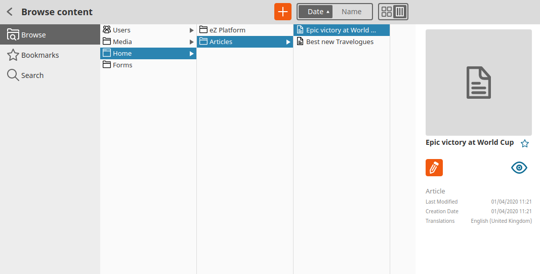 Content Browser