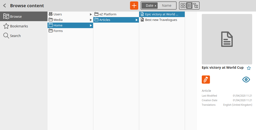 Content Browser