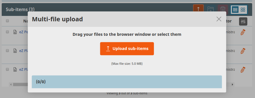 Multi-file upload