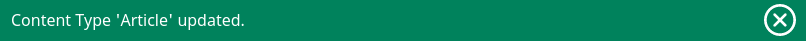 Modifying Content Type message