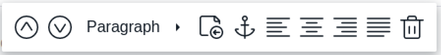 Online Editor menu