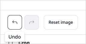 Image Editor: Undo