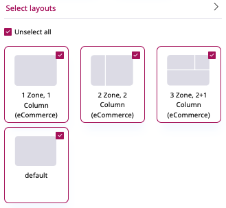 Layouts