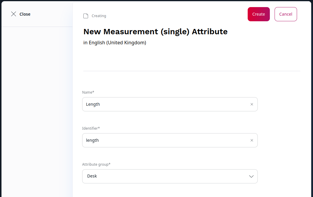 Creating an attribute in a group