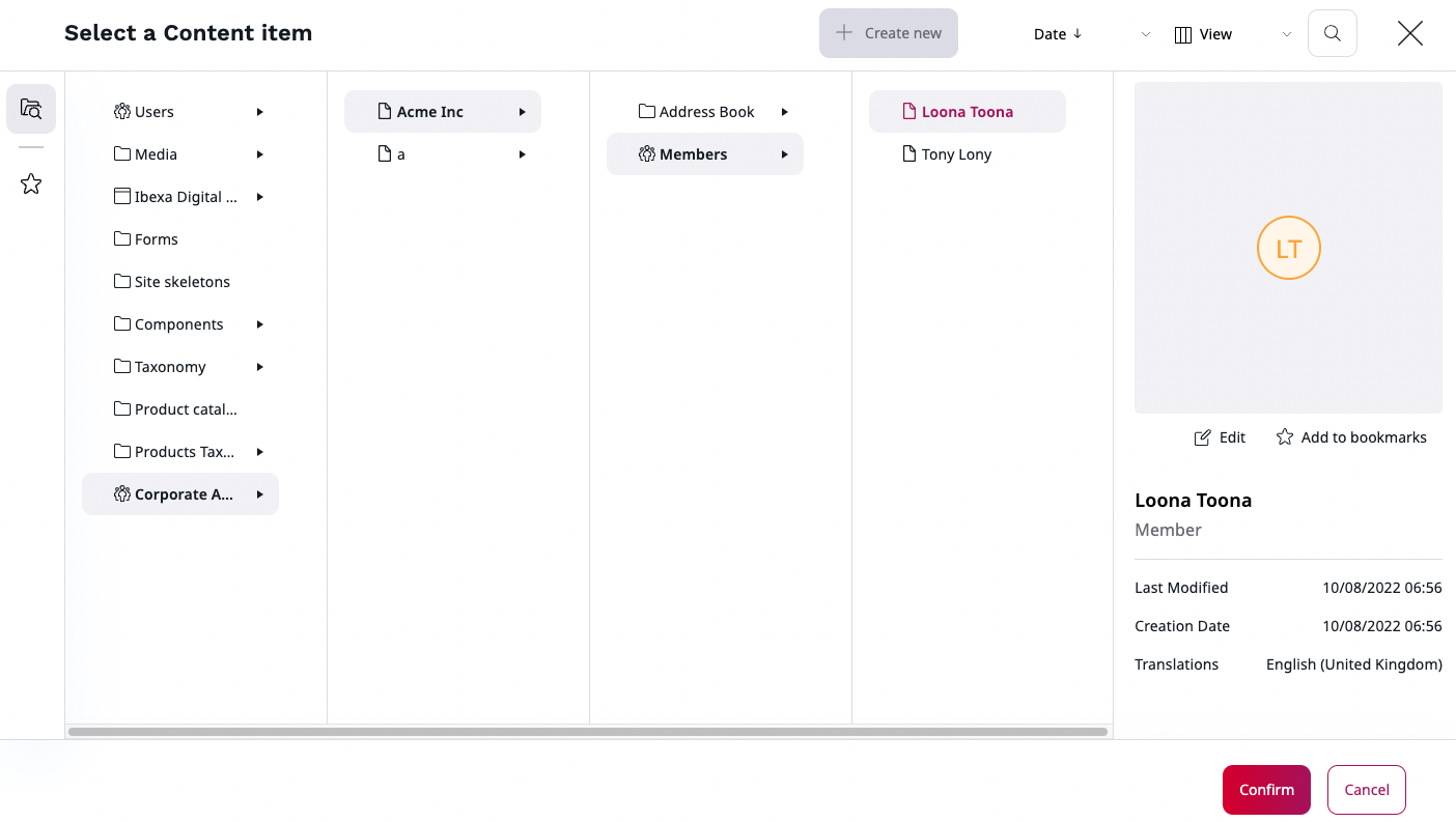 Add Contact Person