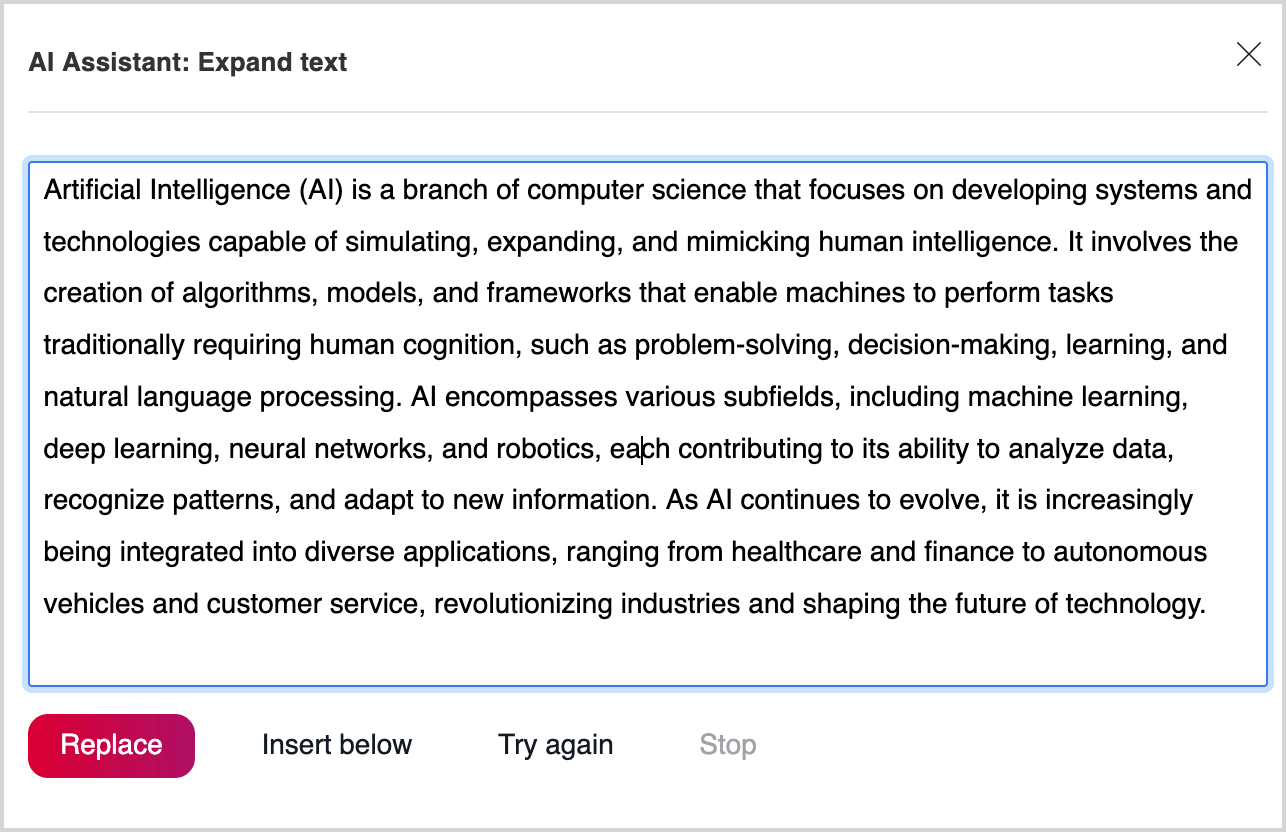 AI Assistant